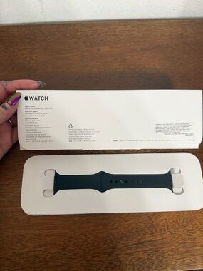 Apple Watch Sport band 46mm s/m new watch band black apple band